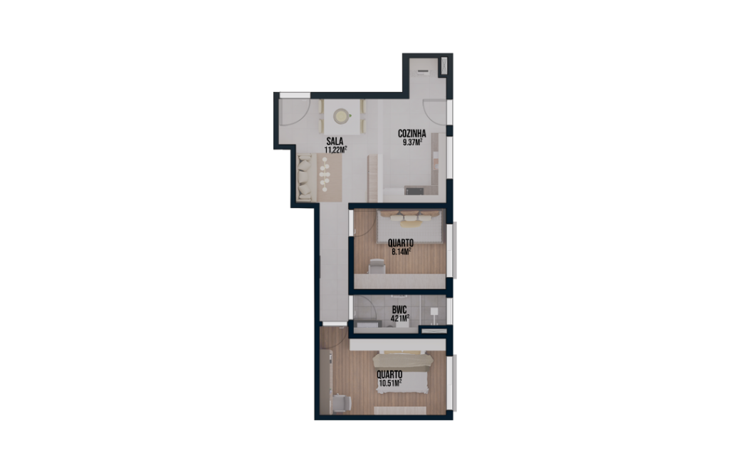 Planta Apartamento 2